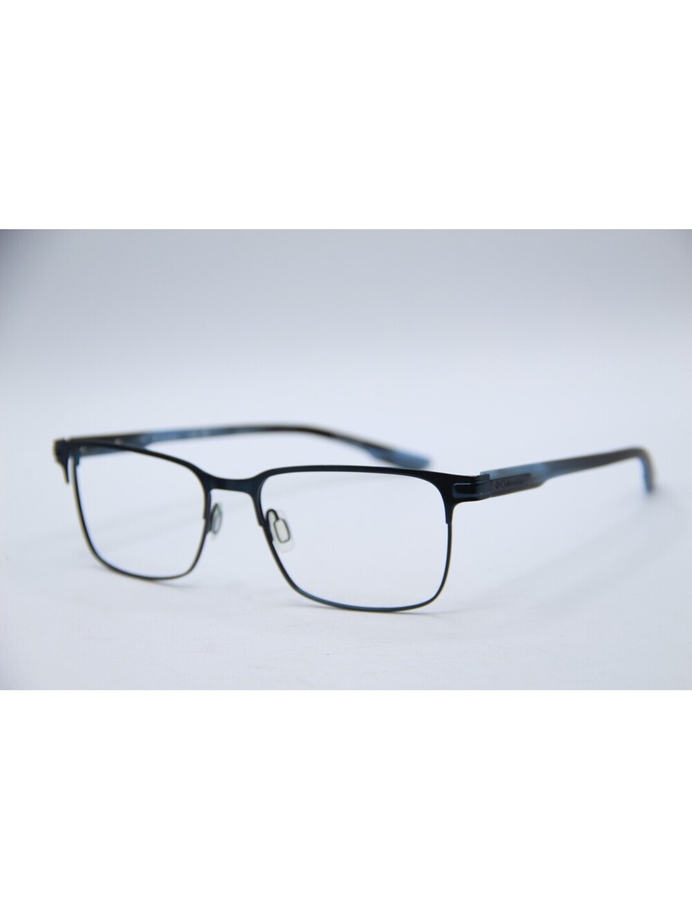 Columbia Pike Lake C115S 424 Matte Navy Smoke Authentic Eyeglasses